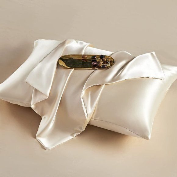 New 4 Pcs Satin Sheets Queen - Silk Silky Super Soft Extra Deep Pocket Q… - Picture 2 of 16